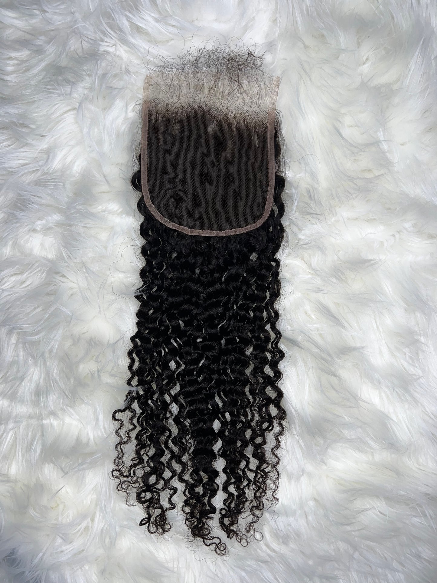 Virgin Deep Curly HD Lace Closure