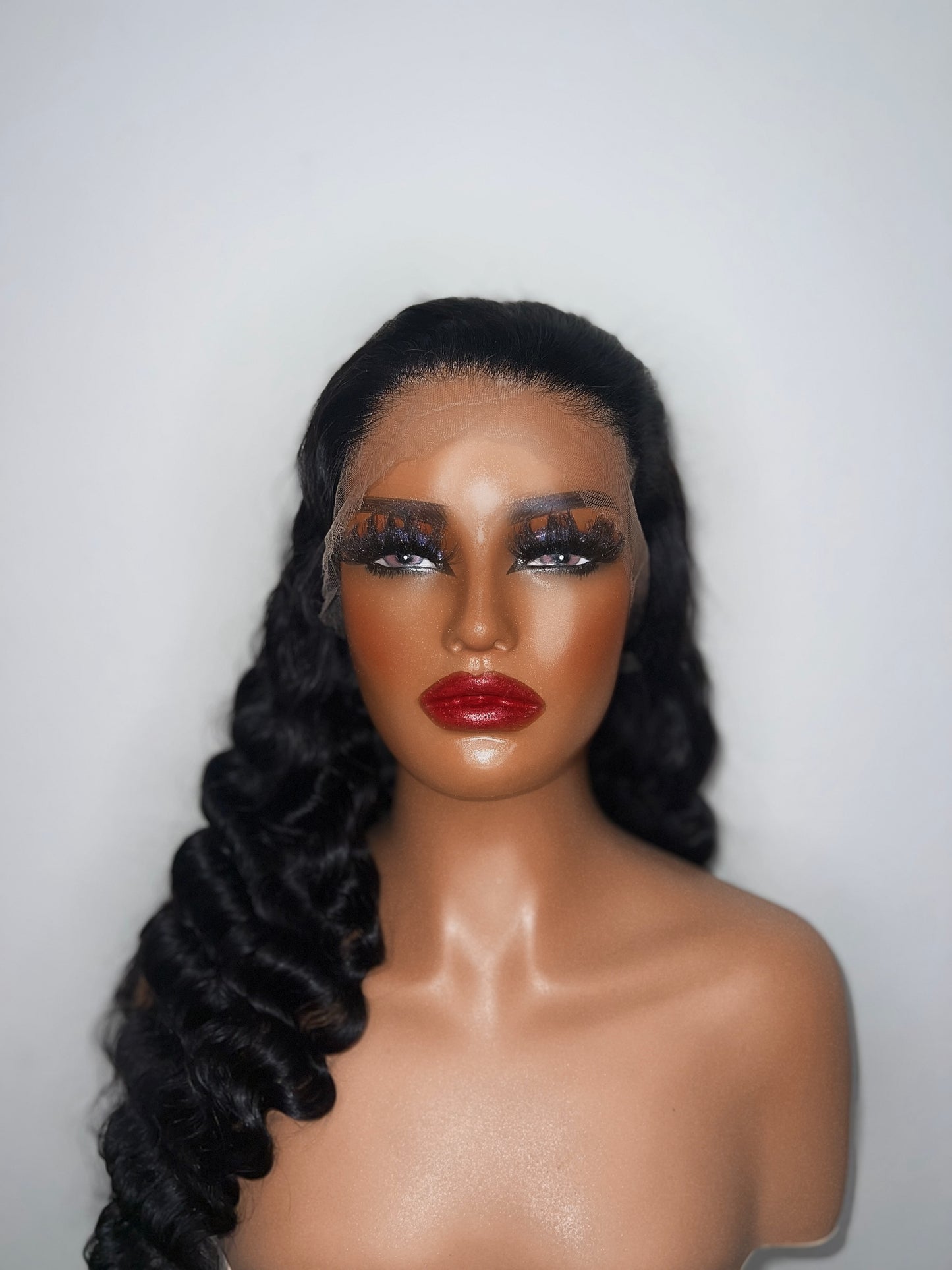 Virgin Loose Wave 13x4 Full Frontal HD Lace Wig