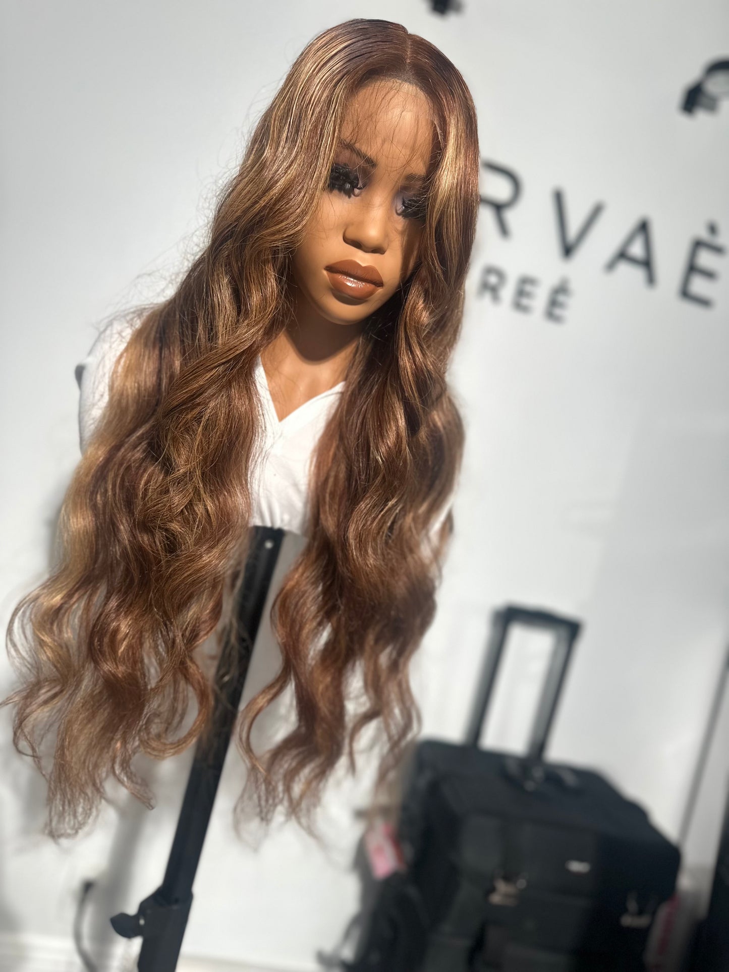 Virgin Body Wave 13x4 HD Lace Frontal with highlights