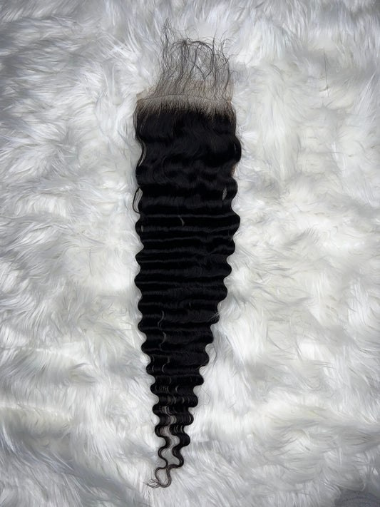 Virgin Deep Wave HD Lace Closure