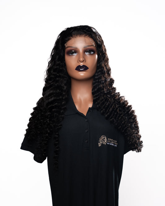 Virgin Deep Curl | 5x5 Full HD Lace | Closure Wig